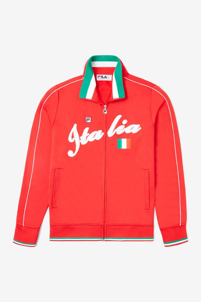 Fila Jakke Herre Rød Italia Track 173264-WBY